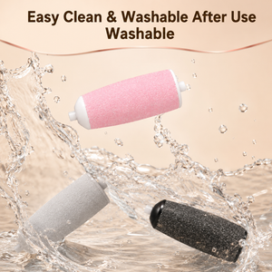 SilkStep roller heads are easy to clean and washable
