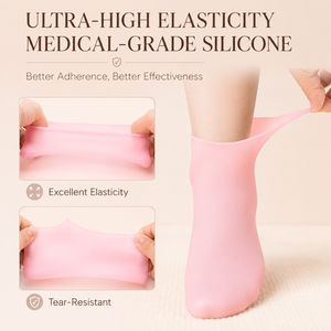 ZERVANI Silicone Socks — ultra-high elasticity, tear-resistant